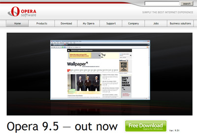 Opera 9.5