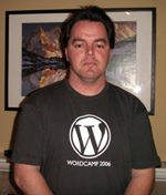 Sean with WordCamp 2006 Shirt