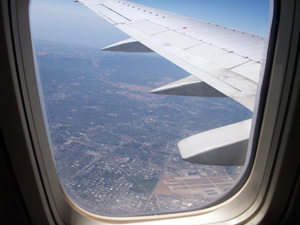 View From Behind The Wing